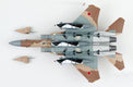 Hobbymaster HA4581 - F-15DJ “Desert Scheme” 12-8076, Aggressor Squadron, JASDF Diecast - 1/72 Scale Model - 1/72