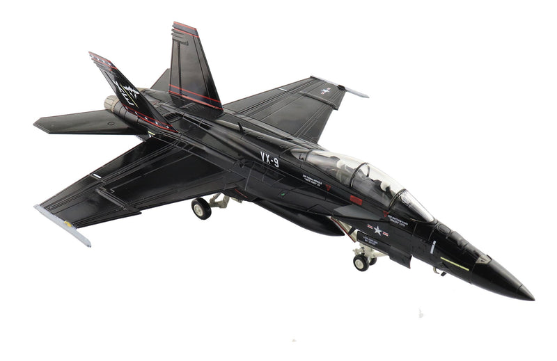 Hobbymaster HA5136 - F/A-18F Super Hornet “Vandy I” 166673, VX-9, US Navy (Unarmed Version)  Diecast Scale Model - 1/72