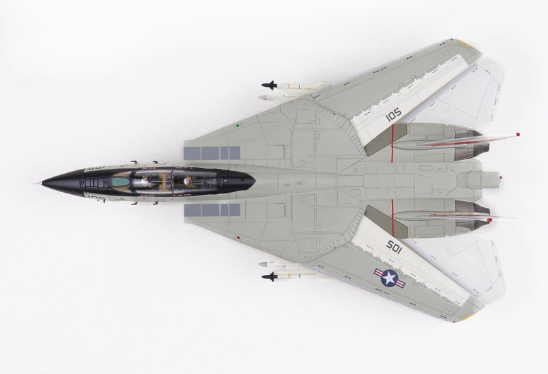 Hobbymaster HA5261 - F-14A Tomcat VF 41 Black Aces USS Nimitz 1978 Diecast Scale Model - 1/72