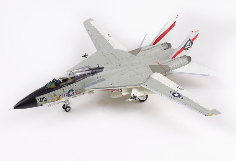 Hobbymaster HA5261 - F-14A Tomcat VF 41 Black Aces USS Nimitz 1978 Diecast Scale Model - 1/72
