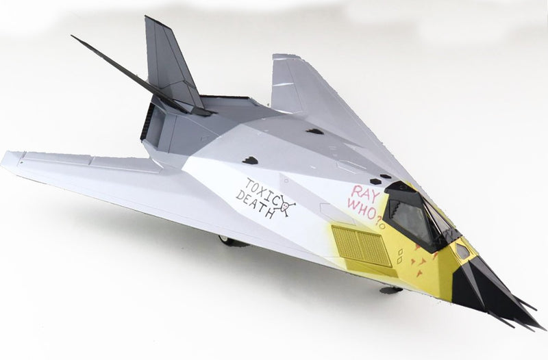 Hobbymaster HA5810 - F-117A Nighthawk “Toxic Death” 79-10781, 1991 Diecast Scale Model - 1/72