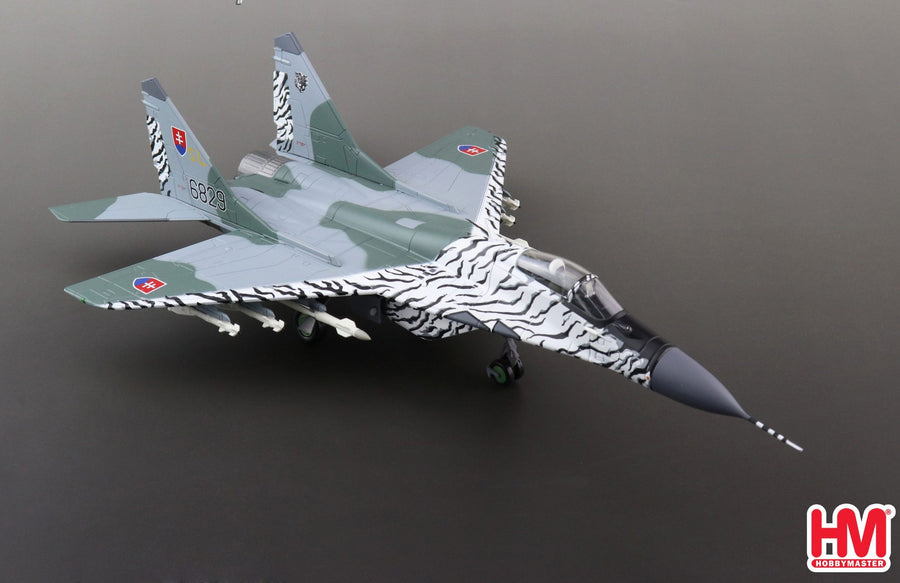 Hobby Master HA6513 MiG-29A Fulcrum Slovak Tiger 6829 1:72 Diecast Model Aircraft
