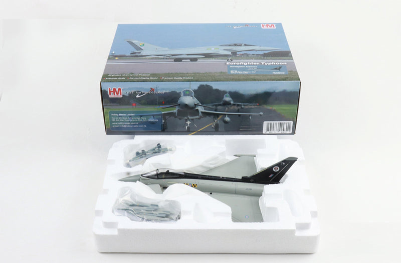 Hobbymaster HA6632- Eurofighter Typhoon ZK343, No. 74 Sqn. “Tigers”, RAF (what if scheme) Diecast Scale Model - 1/72