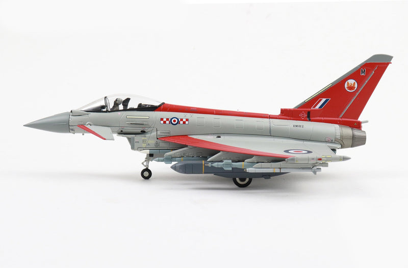 Hobbymaster HA6633- Eurofighter Typhoon XM182, No. 56 Sqn “Firebirds”., RAF (what if scheme) Diecast Scale Model - 1/72