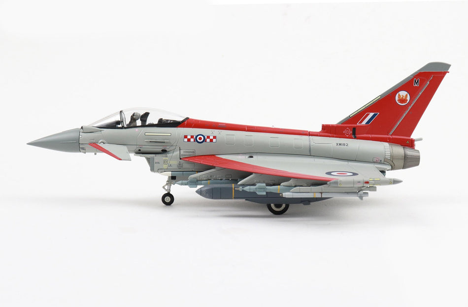 Hobbymaster HA6633- Eurofighter Typhoon XM182, No. 56 Sqn “Firebirds”., RAF (what if scheme) Diecast Scale Model - 1/72