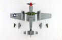 Hobbymaster HA8515 - P-51B Mustang Steve Pisanos 36798 4th FG 334th FS Diecast Scale Model - 1/48