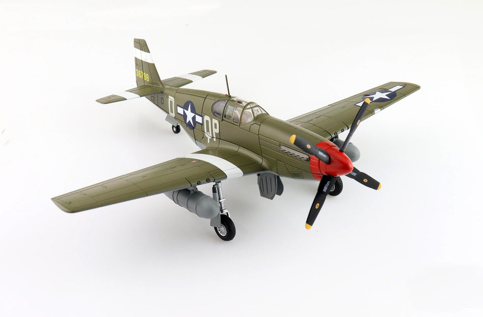 Hobbymaster HA8515 - P-51B Mustang Steve Pisanos 36798 4th FG 334th FS Diecast Scale Model - 1/48