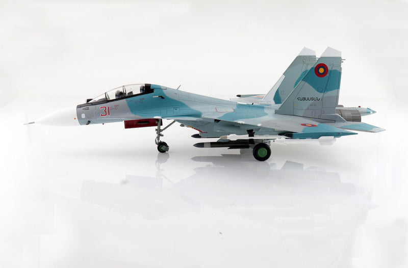 Hobbymaster HA9507 - Sukhoi Flanker H Su-30SM Red 31, Armenia Air Force, 2019 Diecast Scale Model -  1/72