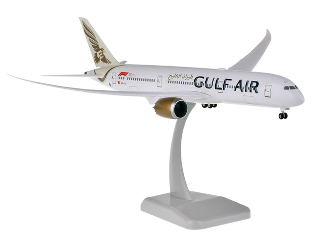 Hogan Wings Gulf Air Boeing 787-9 A9C-FA 1:200 Plastic Model Aircraft