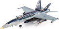 JC Wings F/A-18E Hornet U.S. Navy VFA-34 Blue Blasters 1/72 Diecast Model Aircraft