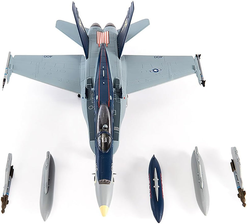 JC Wings F/A-18E Hornet U.S. Navy VFA-34 Blue Blasters 1/72 Diecast Model Aircraft