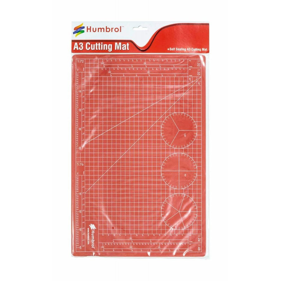 Humbrol A3 Self-Sealing Cutting Mat for Plastic Model Kits