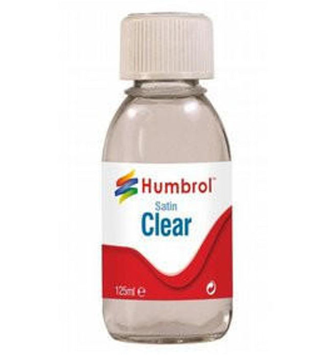 Humbrol Satin Clear Varnish 125ml Bottle