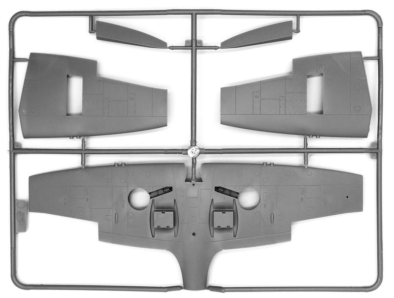 ICM Spitfire Mk.XVI, WWII British Fighter 1:48 Scale Plastic Kit