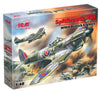 ICM Spitfire Mk.XVI, WWII British Fighter 1:48 Scale Plastic Kit