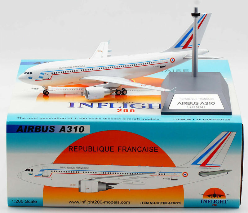 InFlight200 French Air Force Airbus A310-304 Diecast - F-RADC - 1/200
