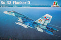 Italeri Su-33 Sea Flanker–D 1:72 Plastic Kit