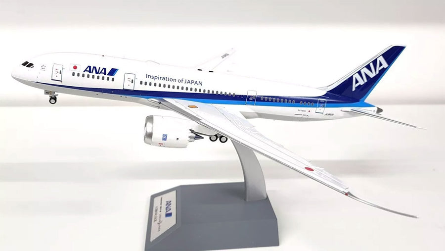 J Fox Models ANA Boeing 787-8 Dreamliner 1:200 Diecast Model Aircraft - JA840A