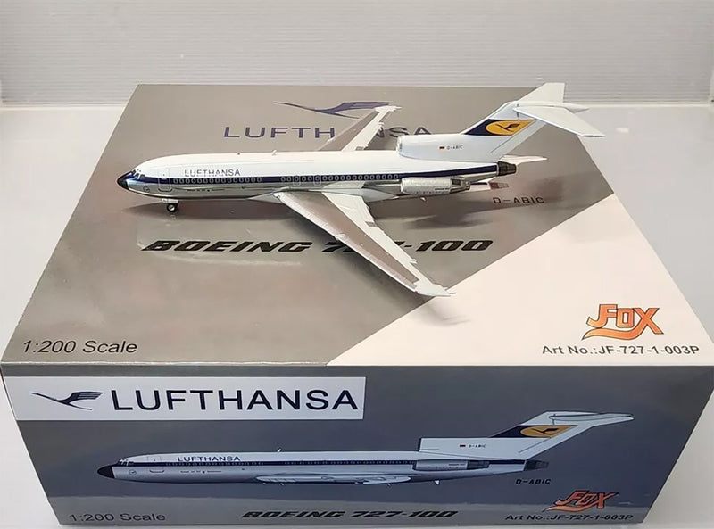 J Fox Lufthansa Boeing 727 'Saarbruken' - D-ABIC - Diecast - 1/200