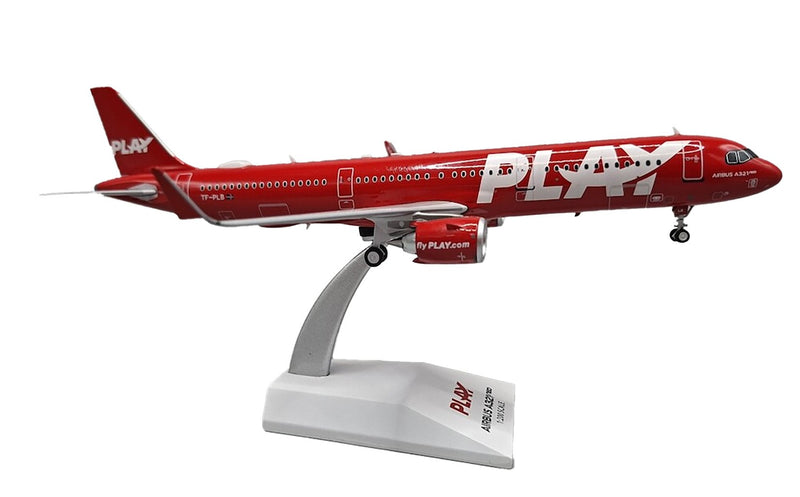 J Fox Play Airlines Airbus A321 Neo - TF-PLB - Diecast - 1/200