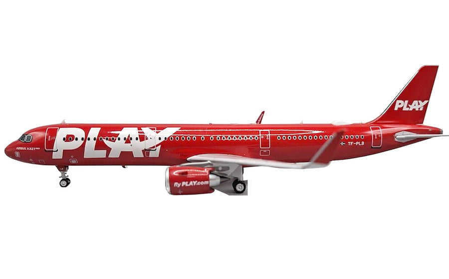J Fox Models Airbus A321 Play Airlines TF-PLB 1:200 Diecast Model Aircraft