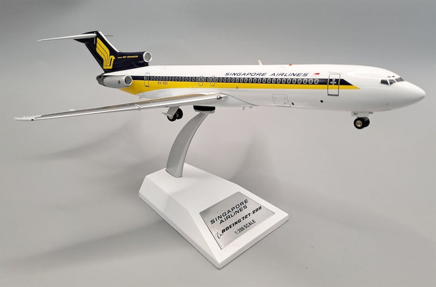 J Fox Models Singapore Airlines Boeing 727 9V-SGI 1:200 Diecast Model Aircraft