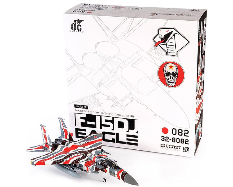 JC Wings F-15DJ Eagle JASDF Tactical Fighter Training Group 2018 1/72 Diecast Model Aircraft