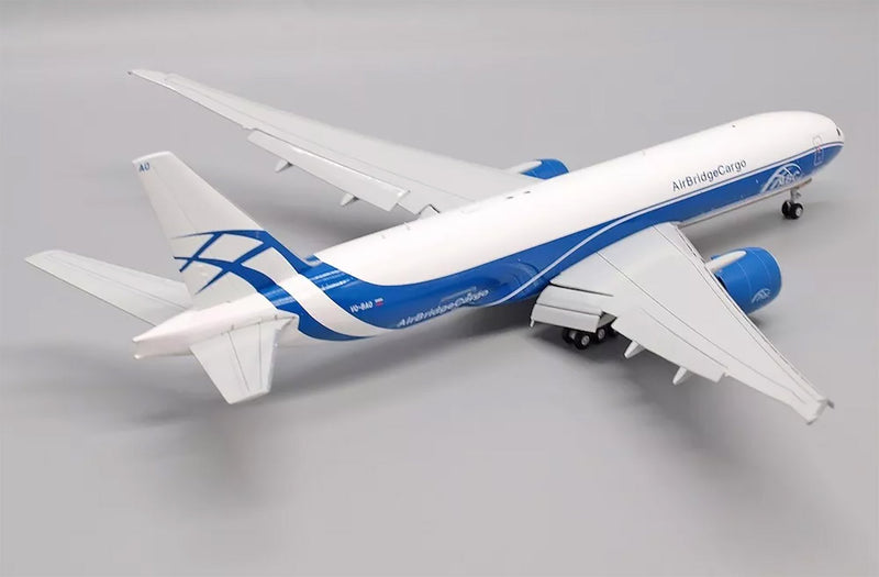 JC Wings Airbridge Cargo Boeing 777-200LRF Flaps Down - VQ-BAO - Diecast Model - 1/200
