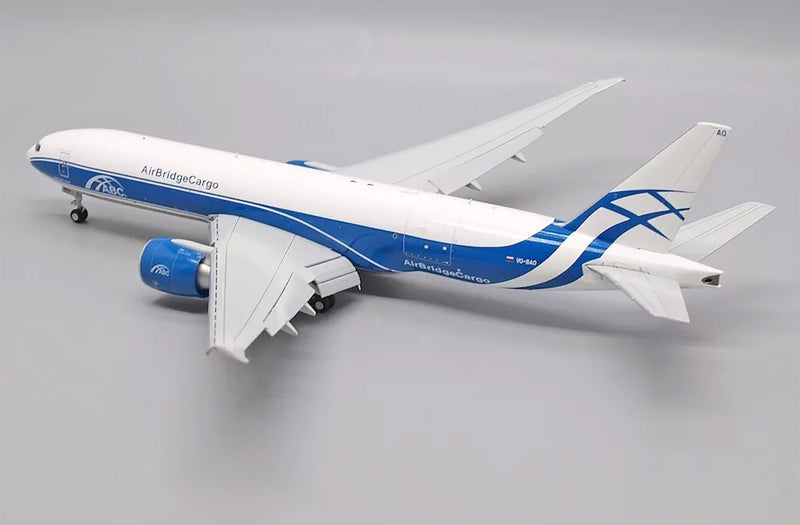 JC Wings Airbridge Cargo Boeing 777-200LRF Flaps Down - VQ-BAO - Diecast Model - 1/200