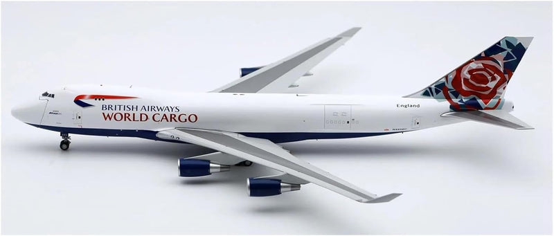 JC Wings British Airways B747-400F Cargo Diecast Model - N495MC - 1/200