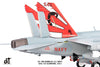 JC Wings EA-18G Growler U.S. Navy VAQ-132 Scorpions, 2021 Diecast Scale Model - 1/72