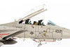 JC Wings F-14A Tomcat U.S. NAVY VF-41 Black Aces, USS Nimitz, Gulf Of Sidra 1981 Diecast Scale Model - 1/72