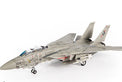 JC Wings F-14A Tomcat U.S. NAVY VF-41 Black Aces, USS Nimitz, Gulf Of Sidra 1981 Diecast Scale Model - 1/72