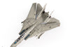 JC Wings F-14A Tomcat U.S. NAVY VF-41 Black Aces, USS Nimitz, Gulf Of Sidra 1981 Diecast Scale Model - 1/72