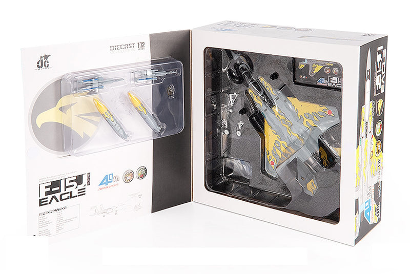 JC Wings F-15J Eagle JASDF, 306th Tactical Fighter Squadron, 40th Anniversary, 2021 Diecast Scale Model - 1/72