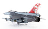 JC Wings F-16D Fighting Falcon Republic of Singapore Air Force, 425th Sqn "Black Widows", 2014 Diecast Scale Model - 1/72