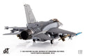 JC Wings F-16D Fighting Falcon Singapore Air Force, 145th Sqn Diecast Scale Model - 1/72