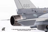JC Wings F-16D Fighting Falcon Singapore Air Force, 145th Sqn Diecast Scale Model - 1/72