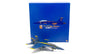 JC Wings F/A-18E Super Hornet US Navy “Blue Angels” No. 7, 2021 Diecast Scale Model - 1/72