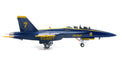 JC Wings F/A-18E Super Hornet US Navy “Blue Angels” No. 7, 2021 Diecast Scale Model - 1/72