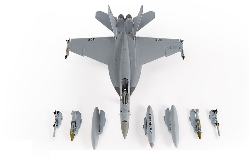 JC Wings F/A-18E Super Hornet US Navy VFA-87 Golden Warriors Diecast Scale Model - 1/72