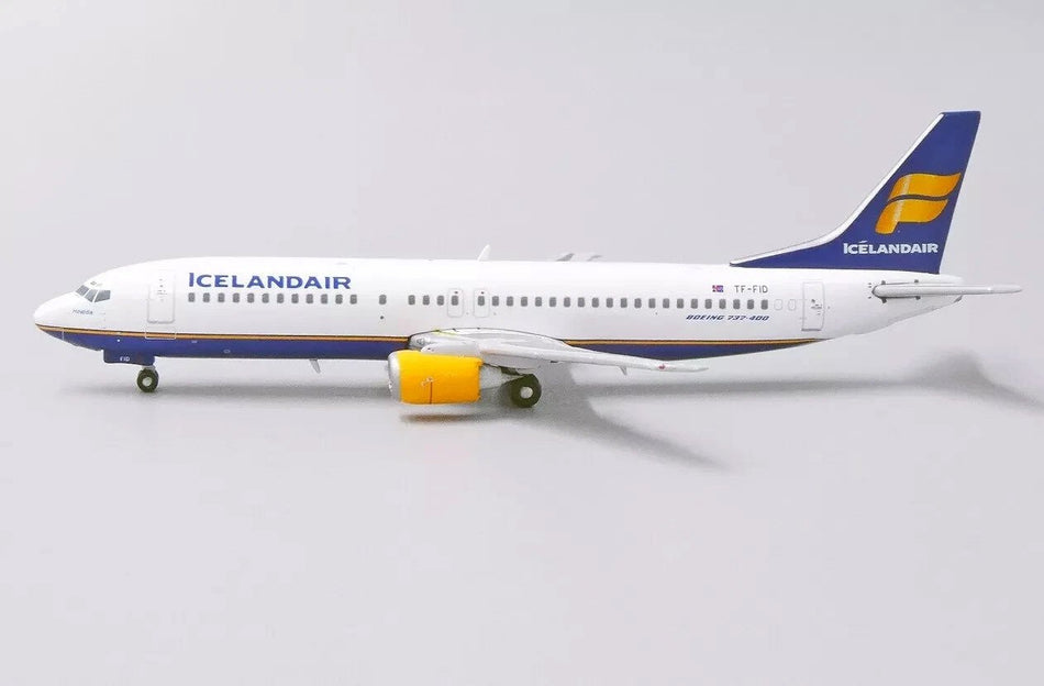 JC Wings Icelandair Boeing 737-400 with Antenna - TF-FID - Diecast - 1/400 - JC4238