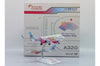 JC Wings Loongair Airbus A320 Diecast Special Livery Diecast Model - B-1673- 1/200