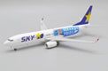 JC Wings Skymark Airlines Boeing 737-800 "Hokkaido Pride" Diecast Model - JA73NX - 1/200
