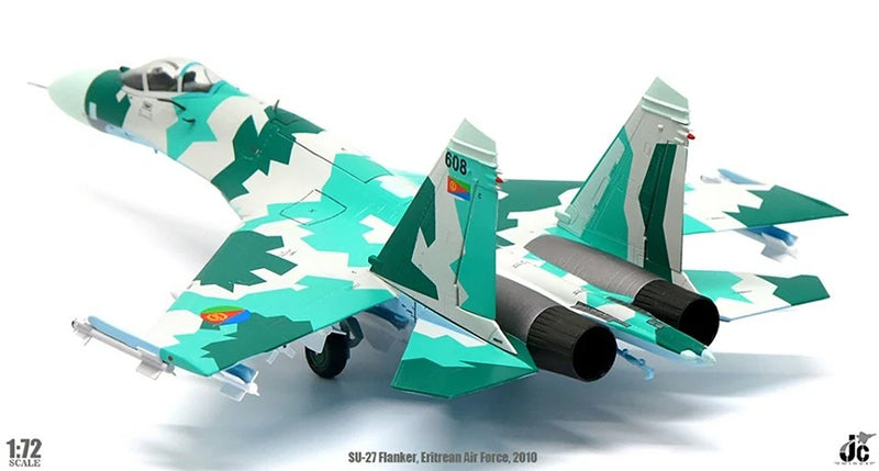JC Wings SU-27UB Flanker-C ERAF Eritrean Air Force Diecast Scale Model - 1/72