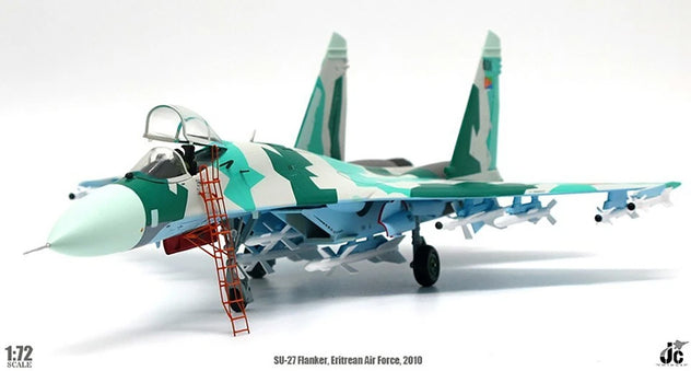 JC Wings Sukhoi Su-27UB Flanker-C Eritrean Air Force 1:72 Diecast Model Aircraft
