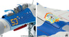JC Wings SU-27UB Flanker-C Kazakhstan Air Force 604TH 2010 Diecast Scale Model - 1/72