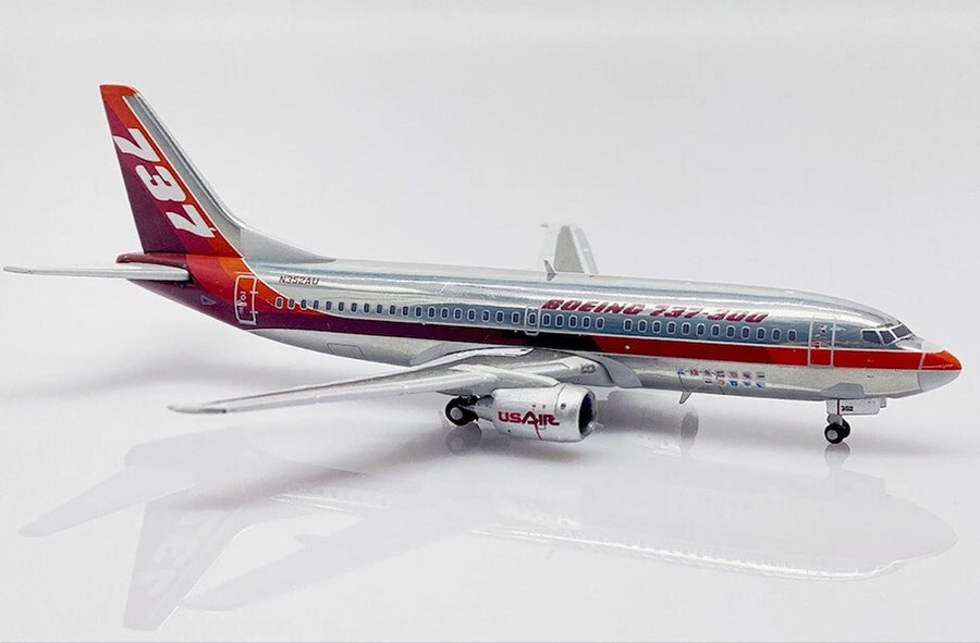 JC Wings Boeing 737-300 US Air 1984 Farnborough N352AU 1:400 Diecast Model Aircraft - JC4487