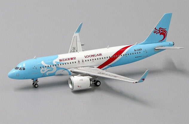 JC Wings Zhejiang Loong Airlines Airbus A320 Neo 1:400 Diecast Model Aircraft - B-1349 - LH4071