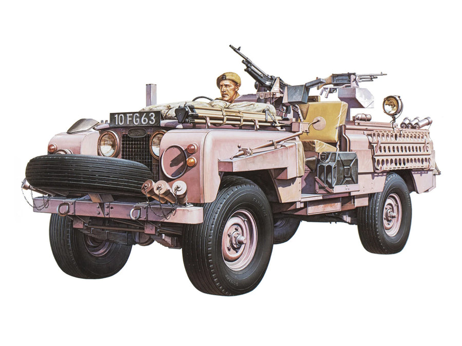 Tamiya 35076 British SAS Pink Panther Land Rover 1:35 Scale Plastic Kit